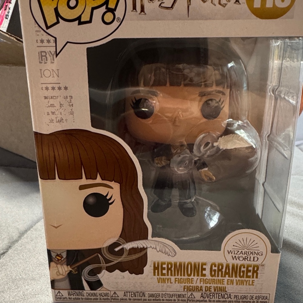 Funko Pop! Hermione Granger with Brown Hair and Black Outfit